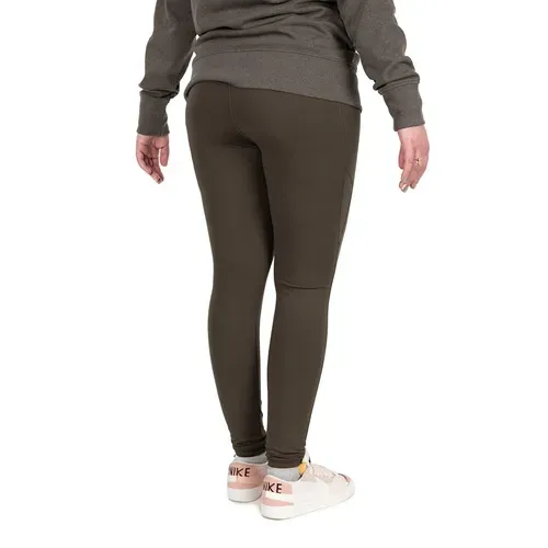 Fox Wc Womens Clothing Leggings Olive/Mauve Size M 12/14