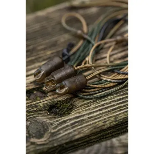 Fox Edges Camo Heli Clip Rigs 50lb Leadcore 3pcs