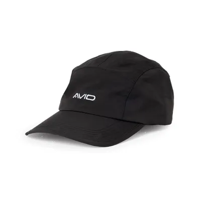 Avid Carp Stealth Black Waterproof 5-Panel Cap