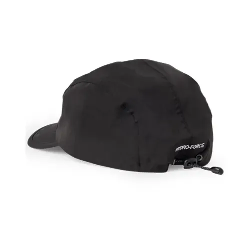 Avid Carp Stealth Black Waterproof 5-Panel Cap