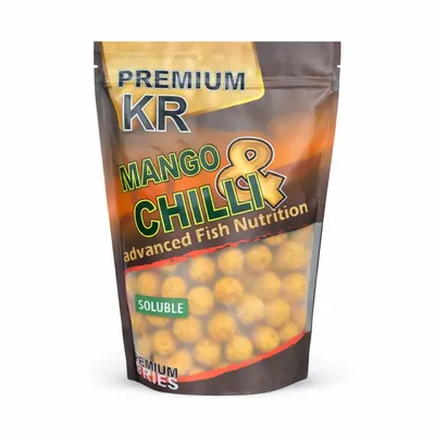 Krom Quality KR Premium Boilies Solubles Mango & Chilli 20mm 800g