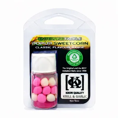 Enterprise Tackle Krom Quality KR100 Pop Ups Sweetcorn Krill & Garlic