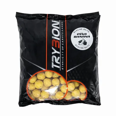 TRYBION BOILIES ECOLINE BANANA PIÑA 1KG 20MM 10575