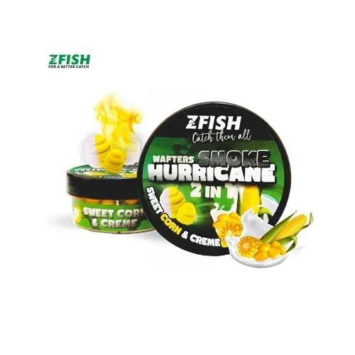 ZFISH WAFTERS SMOKE HURRICANE 2 EN 1 MAIZ DULCE & CREMA 8/10mm ZF3151