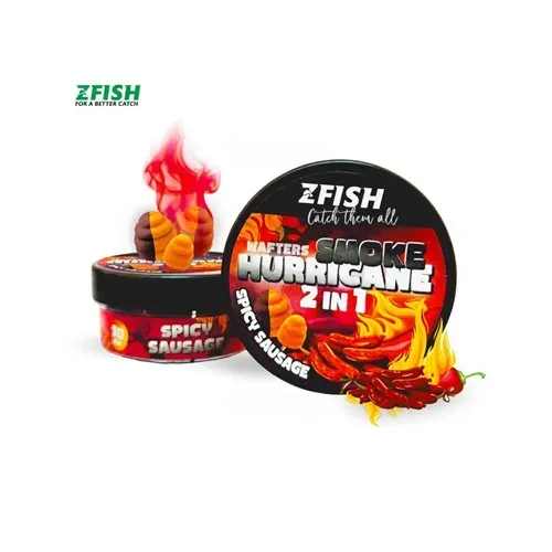 ZFISH WAFTERS SMOKE HURRICANE 2 EN 1 SPICY & SAUSAGE 8/10mm ZF3144