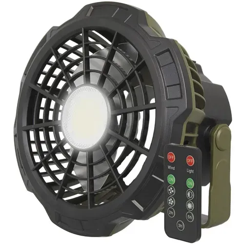 NGT Bivvy Fan Led Light Powerbank Batería externa 3 en 1 Ventilador
