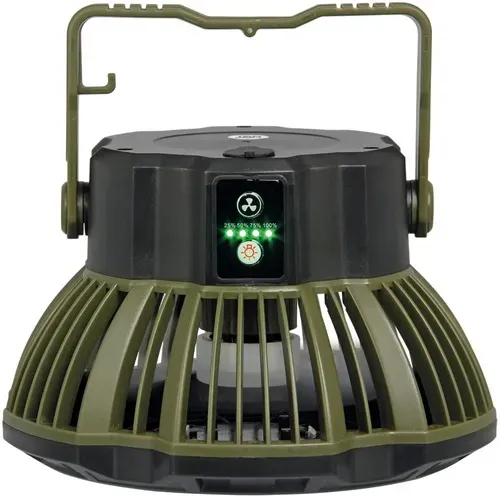 NGT Bivvy Fan Led Light Powerbank Batería externa 3 en 1 Ventilador