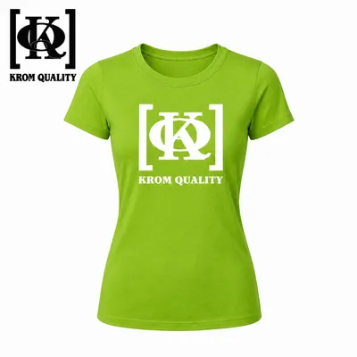Krom Quality Camiseta Chica Verde Talla S