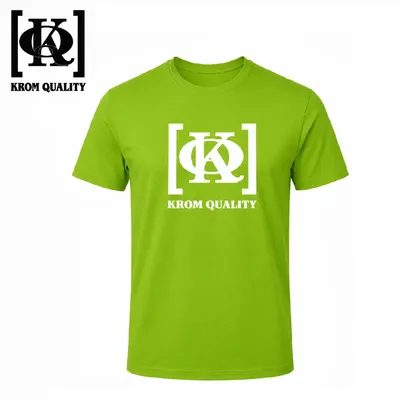Krom Quality Camiseta Manga Corta Verde Claro Talla 2XL