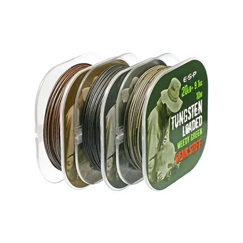ESP Tungsten Loaded Semi Stiff Weedy Green 20Lb 9.1kg 10M