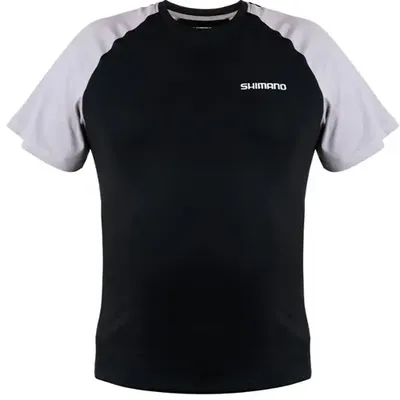 Shimano Short Sleeve T-Shirt Black Size XL