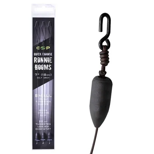 Esp Quick Change Ronnie Boom Small Leader Gris limo 7ft 18cm 0,3g 20lb