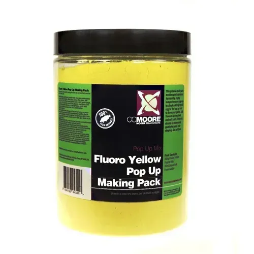 CC Moore Pop Ups Making Pack Fluoro Yellow 200g + 50g