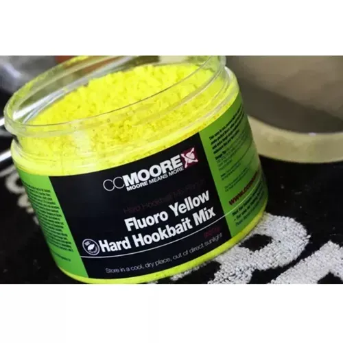 Ccmoore Hard Hookbait Fluoro Making Pack Yellow 200g + 20g