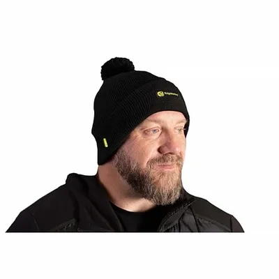 RidgeMonkey Gorro Bobble Beanie Hat Black