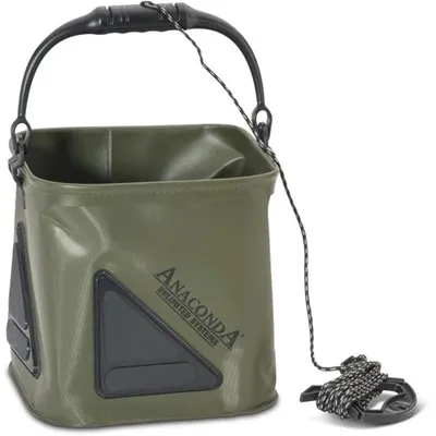 Anaconda Cubo Pull Up Bucket 17 / 6m Rope T