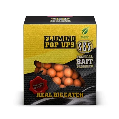 SBS BAITS FLUMINO POP UPS SQUID & OCTOPUS NARANJA (16 18 20) MM 100 GR 13259