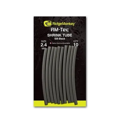 Ridgemonkey Rm-Tec Shrink Tube Silt Black 2,4mm