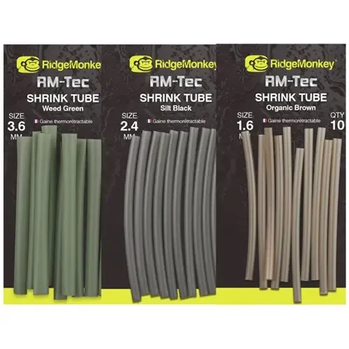 Ridgemonkey Rm-Tec Shrink Tube Silt Black 2,4mm
