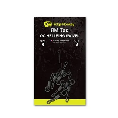 Ridgemonkey Rm-Tec QC Heli Ring Swivel Nº8