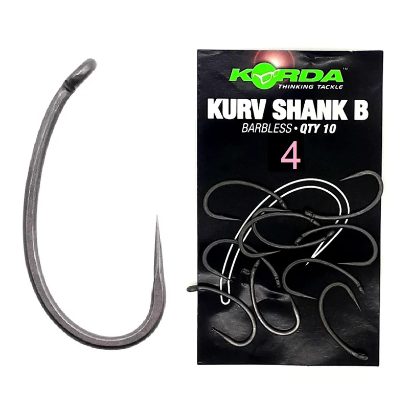 Korda Anzuelo Kurv Shank B Size 4