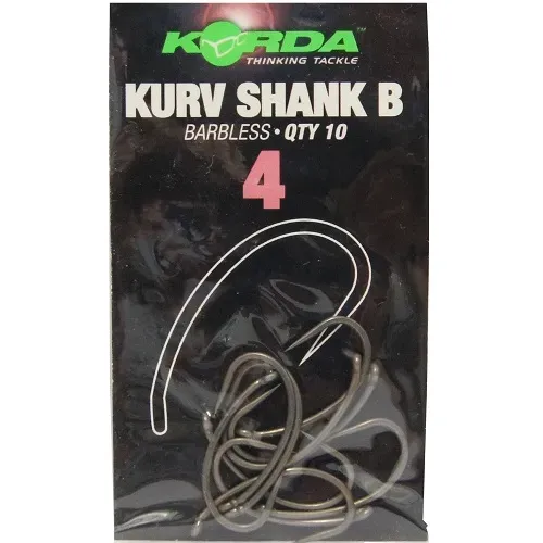 Korda Anzuelo Kurv Shank B Size 4