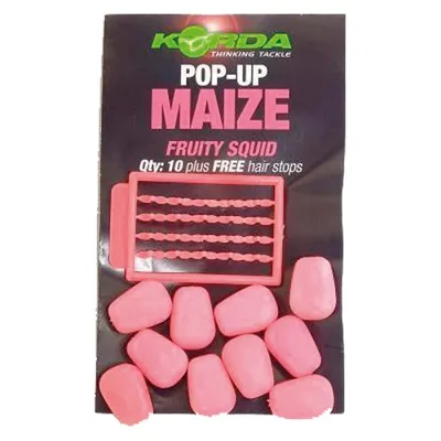 KORDA POP UPS MAIZE FRUITY SQUID PINK KPB12