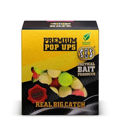 SBS PREMIUM POP UPS M1 MIXED (WHITE YELLOW Y RED) 16MM 100G 12122