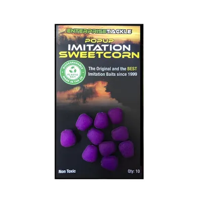 ENTERPRISE TACKLE IMITATION POPUPS SWEETCORN MORADO ET13P
