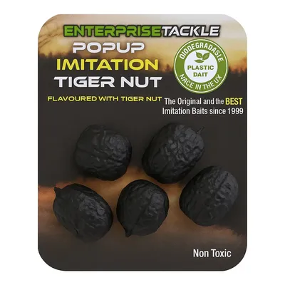 ENTERPRISE TACKLE POPUP IMMITATION TIGER NUT BLACK ET30B