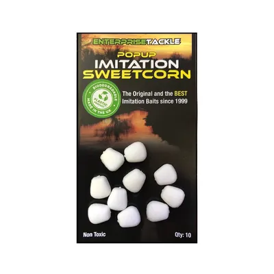 ENTERPRISE TACKLE POPUP IMITATION SWEETCORN BLANCO ET13WUF