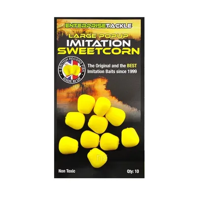 ENTERPRISE TACKLE LARGE POPUP IMITATION SWEETCORN AMARILLO ET13LYUF