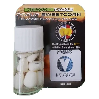 ENTERPRISE TACKLE POPUP SWEETCORN CLASSIC FLAVOUR RANGE THE KRAKEN BLANCO ET13VKW