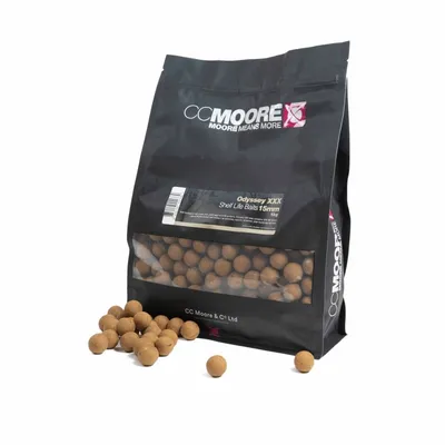CC MOORE BOILIES  SHELF LIFE BAITS ODYSSEY XXX 15MM 95278