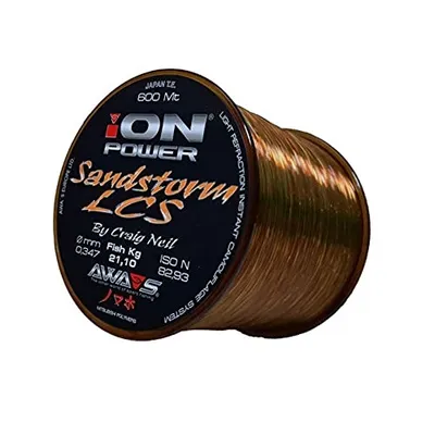 AWA SHIMA ION POWER SANDSTORM LCS  0 347 mm 21 1 kg 600 m